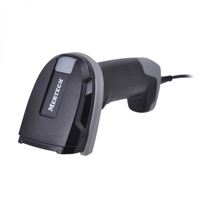 Mertech 2420 P2D USB, USB эмуляция RS232 black проводной сканер штрих-кода, фото