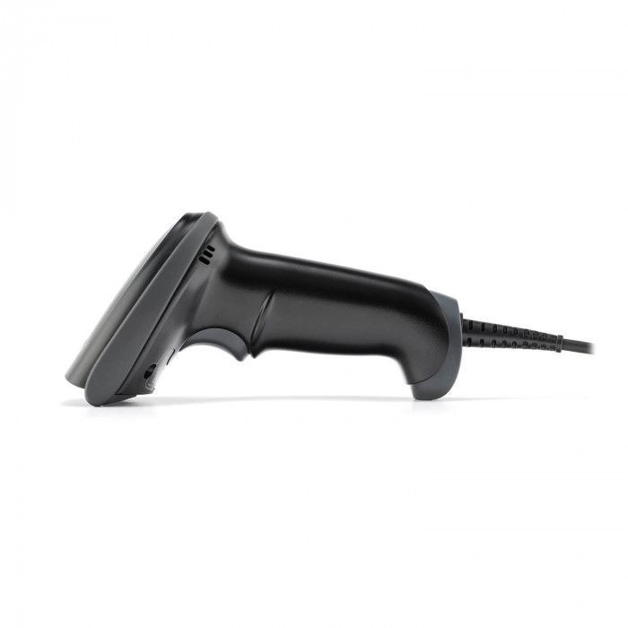 Mertech 2220 P2D USB, USB эмуляция RS232, black проводной сканер штрих-кода, фото