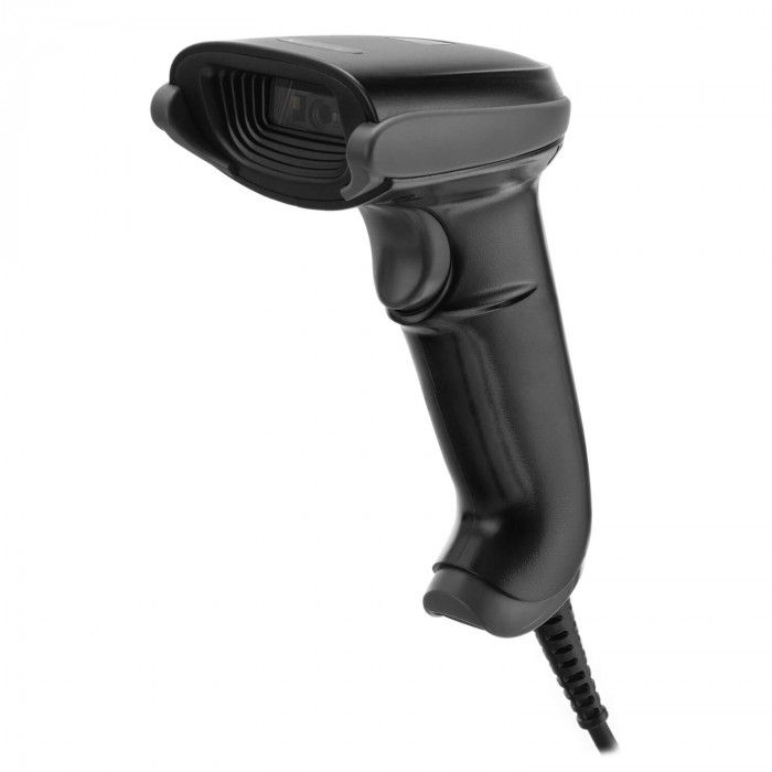 Mertech 2220 P2D USB, USB эмуляция RS232, black проводной сканер штрих-кода, фото