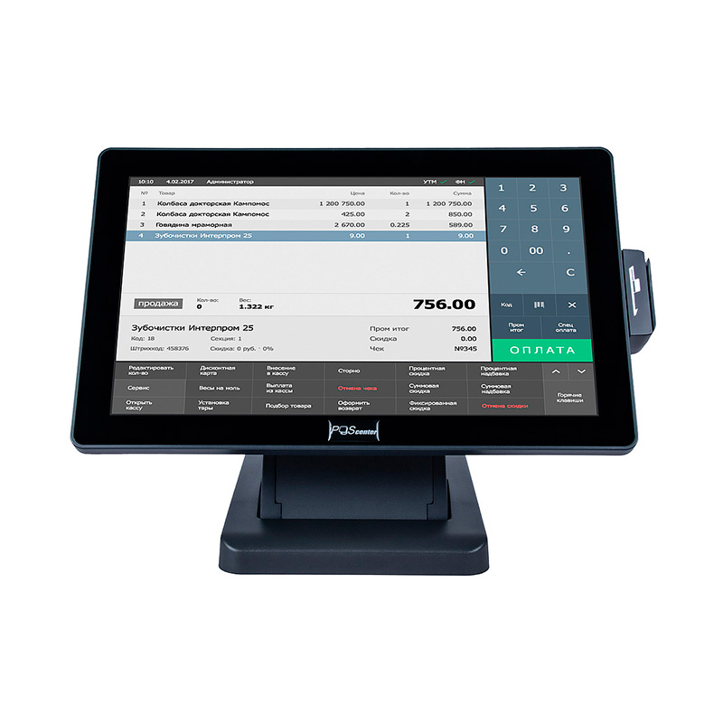 POScenter EVA-156 Pro сенсорный POS-монитор