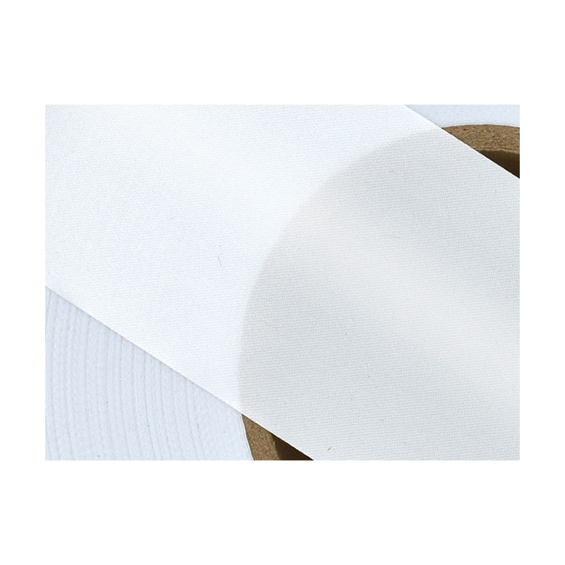 Сатиновая лента белая эконом Class I, фото