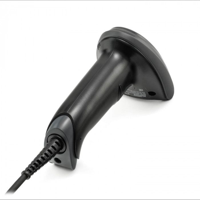 Mertech 2220 P2D USB, USB эмуляция RS232, black проводной сканер штрих-кода, фото