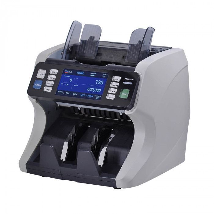 Mertech C-120 DOUBLE CIS MG touch screen счетчик банкнот, фото