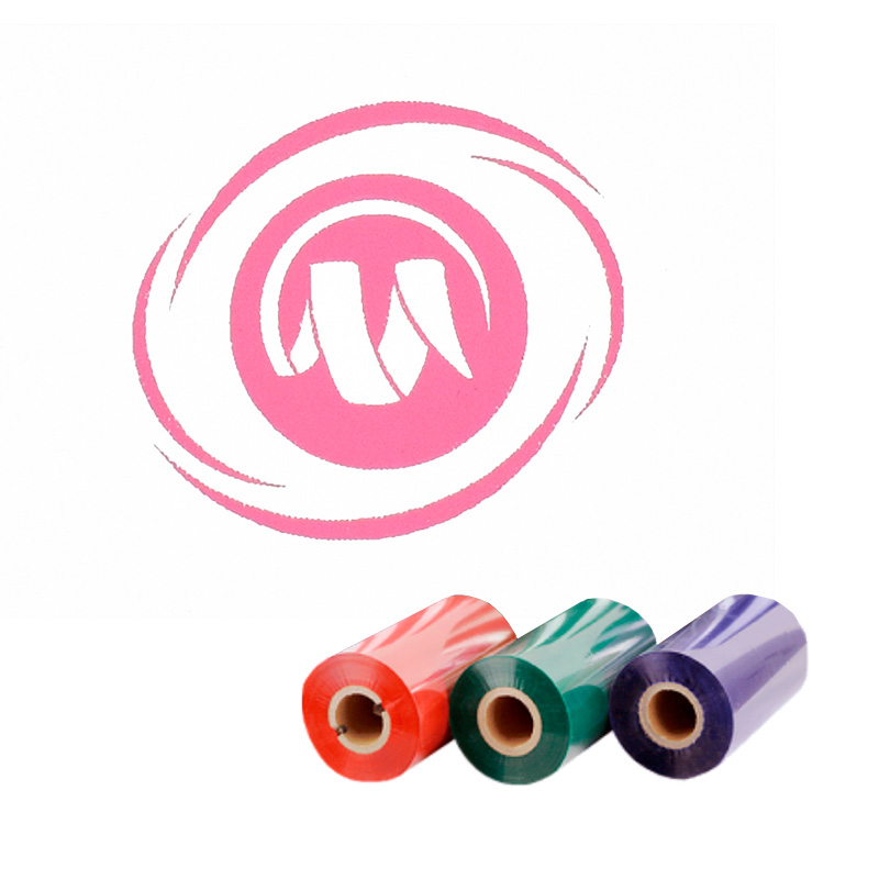 Риббон resin textile темно-розовый