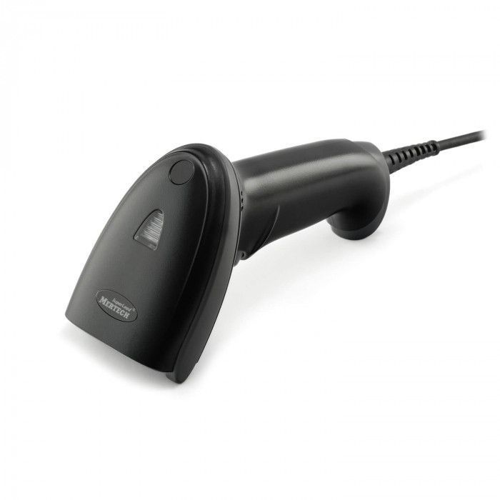 Mertech 2220 P2D USB, USB эмуляция RS232, black проводной сканер штрих-кода, фото