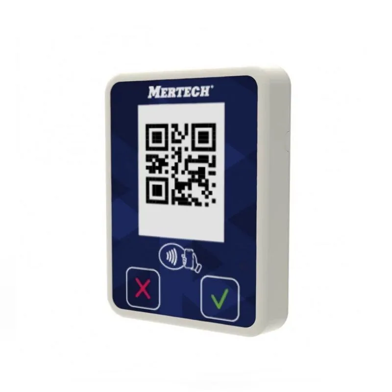 Mertech NFC Mini терминал оплаты СБП (синий\\белый) Mertech NFC Mini терминал оплаты СБП (синий\\белый)