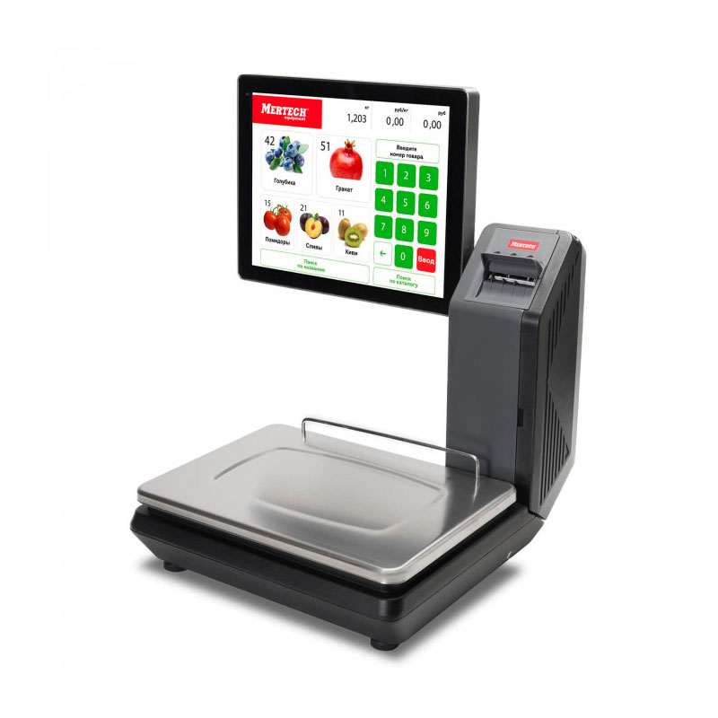 Весы с печатью этикеток Mertech M-ER 725