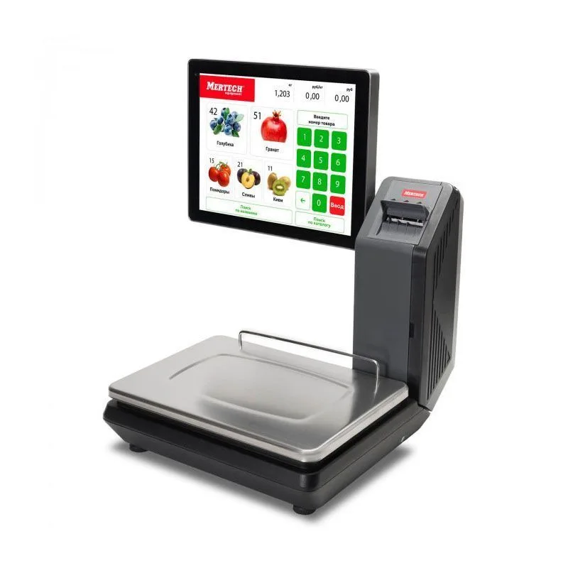 Mertech M-ER 725 весы с печатью этикеток Mertech M-ER 725 весы с печатью этикеток