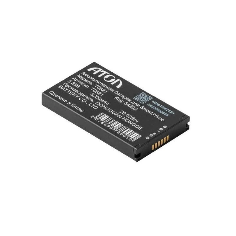 Аккумулятор 5200 мАч для ТСД АТОЛ Smart.Prime Аккумулятор 5200 мАч для ТСД АТОЛ Smart.Prime