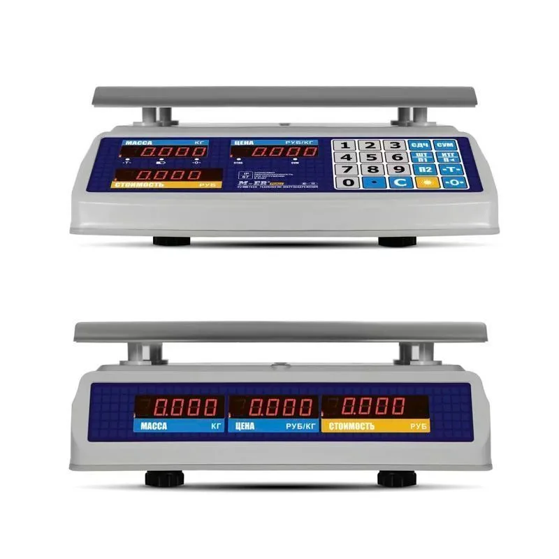Mertech M-ER 329 AC IP68 "Fisher" LED торговые весы Mertech M-ER 329 AC IP68 "Fisher" LED торговые весы