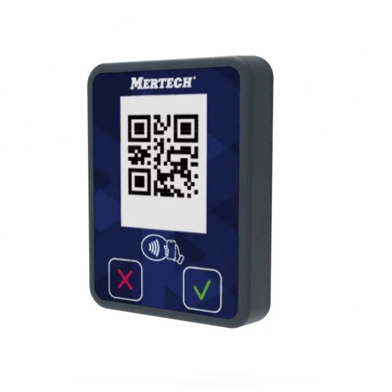 Mertech NFC Mini терминал оплаты СБП (синий\\серый) Mertech NFC Mini терминал оплаты СБП (синий\\серый)