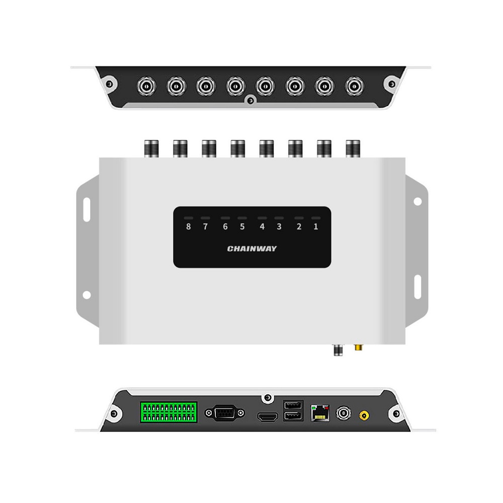 Стационарный RFID считыватель U300 Chainway 8xRP-TNC