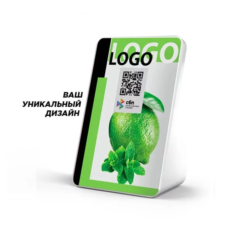 Mertech дисплей QR-кодов для СБП (под брендирование) Mertech дисплей QR-кодов для СБП (под брендирование)