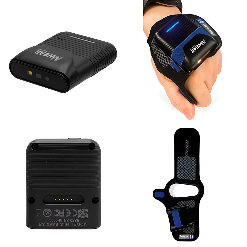 Сканер Newland WD2-BS50 на запястье