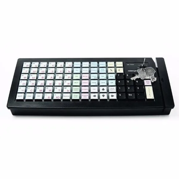 Posiflex KB-6600U-B POS-клавиатура Posiflex KB-6600U-B POS-клавиатура