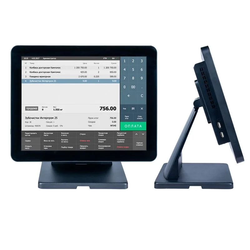 POScenter Atlas 15.6" сенсорный POS-моноблок POScenter Atlas 15.6" сенсорный POS-моноблок