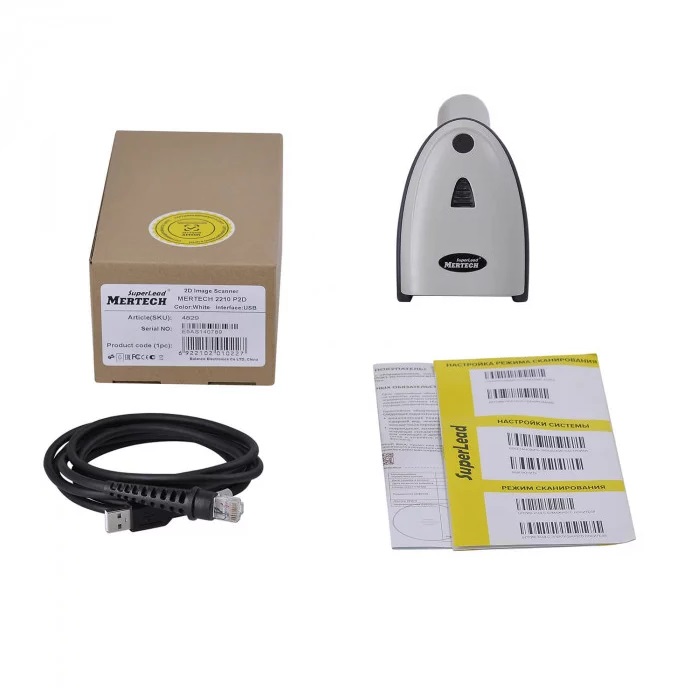 Сканер штрих-кода Mertech 2210 P2D SuperLead (Antireflect)