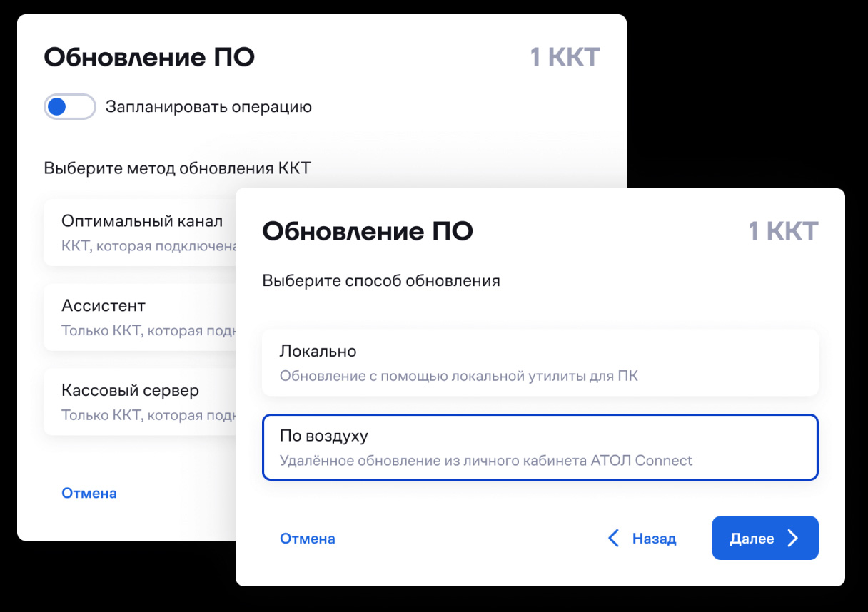 АТОЛ Connect. ИТС на 1 год