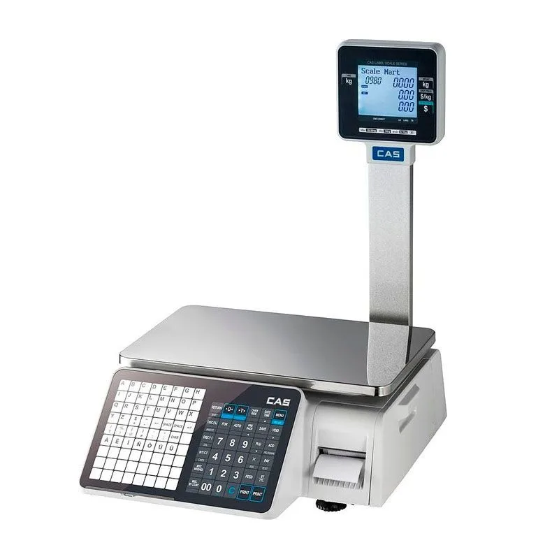 CAS CL3000J весы с печатью этикеток CAS CL3000J весы с печатью этикеток