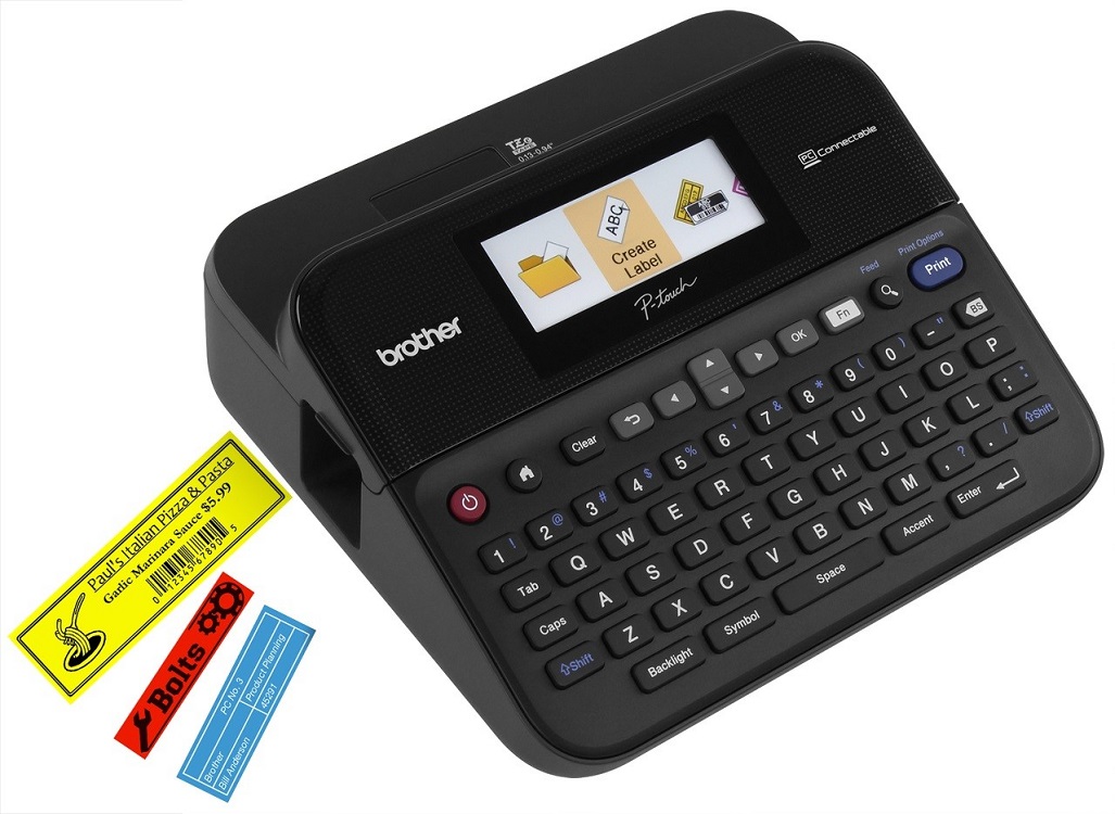 Принтер для печати наклеек Brother PT-D600VP