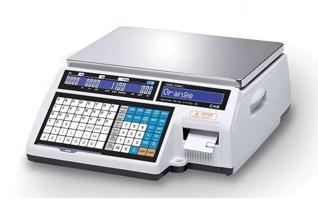CAS CL-5000J-R TCP/IP весы с печатью этикеток CAS CL-5000J-R TCP/IP весы с печатью этикеток