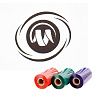 Риббон resin textile коричневый для сатина и нейлона Риббон resin textile коричневый для сатина и нейлона