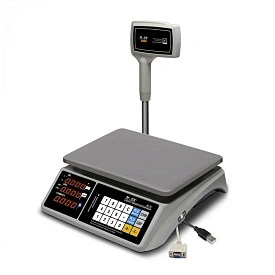 Mertech M-ER 328ACPX "TOUCH-M" LED RS232 USB торговые весы Mertech M-ER 328ACPX "TOUCH-M" LED RS232 USB торговые весы