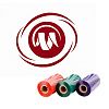 Риббон resin textile винный для сатина и нейлона (от 20 мм)