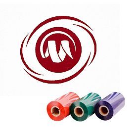 Риббон resin textile красный для сатина и нейлона (от 20 мм)