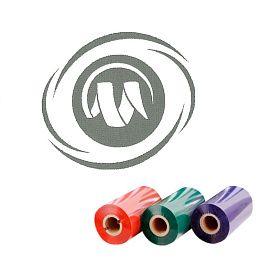 Риббон resin textile серый для сатина и нейлона (от 20 мм)