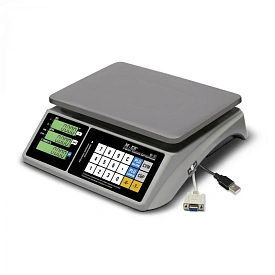 Mertech M-ER 328AC "TOUCH-M" LCD RS232 USB торговые весы