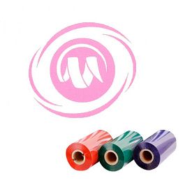 Риббон resin textile розовый для сатина и нейлона (от 20 мм)