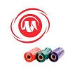 Риббон resin textile красный для сатина и нейлона (от 20 мм)