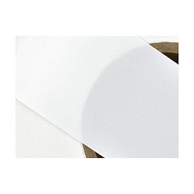 Сатиновая лента двухсторонняя молочная Off White (ширина от 10 мм)