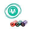 Риббон resin textile мятный для сатина и нейлона (от 20 мм)