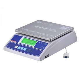 Mertech M-ER 326AF "Cube" LCD RS-232 фасовочные весы