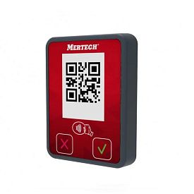 Mertech NFC Mini терминал оплаты СБП (красный\\серый) Mertech NFC Mini терминал оплаты СБП (красный\\серый)