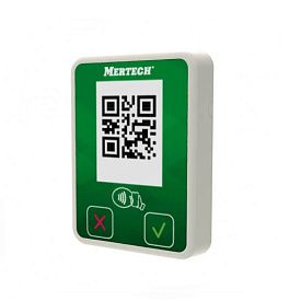 Mertech NFC Mini терминал оплаты СБП (зелёный\\белый)